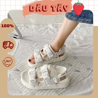 [ORDER] Sandal họa tiết gấu ulzzang đế 3cm (ảnh thật ở cuối)