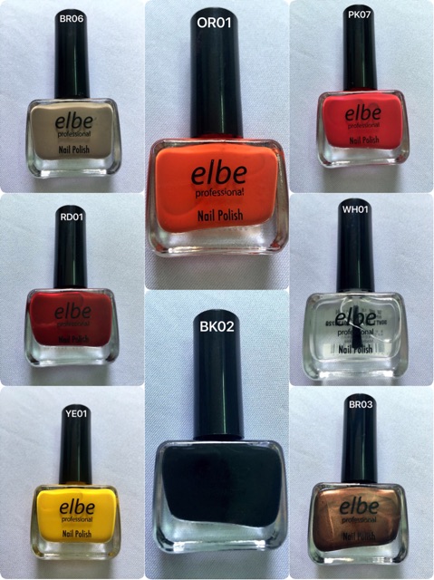 Combo 12 chai Sơn Móng Tay Elbe Hàn Quốc 11ml