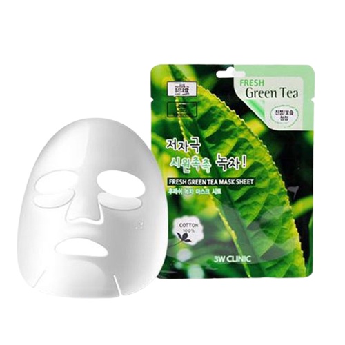 Mặt nạ dưỡng da trắng sáng 3W Clinic Fresh Mask Sheet 23ml - 1 miếng