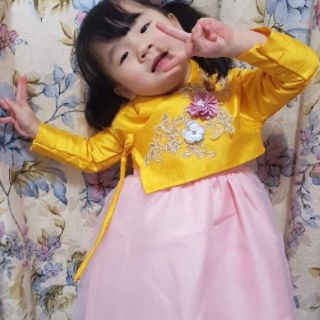 Set Hanbok Hàn Quốc cho bé gái