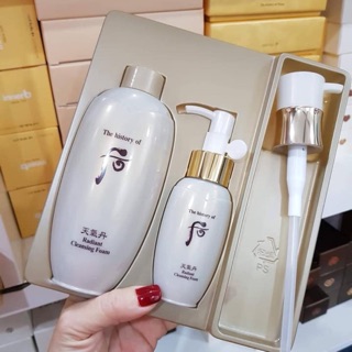 SÉT SỮA RỬA MẶT CAO CẤP WHOO TÁI SINH XẢ GIÁ GỐC  SỈ lẻ bằng nhau