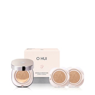 [CÓ HÓA ĐƠN LOTTEDUTYFREE] PHẤN NƯỚC OHUI MIRACLE M CHIFFON CUSHION No2 1 CASE + 2 LÕI