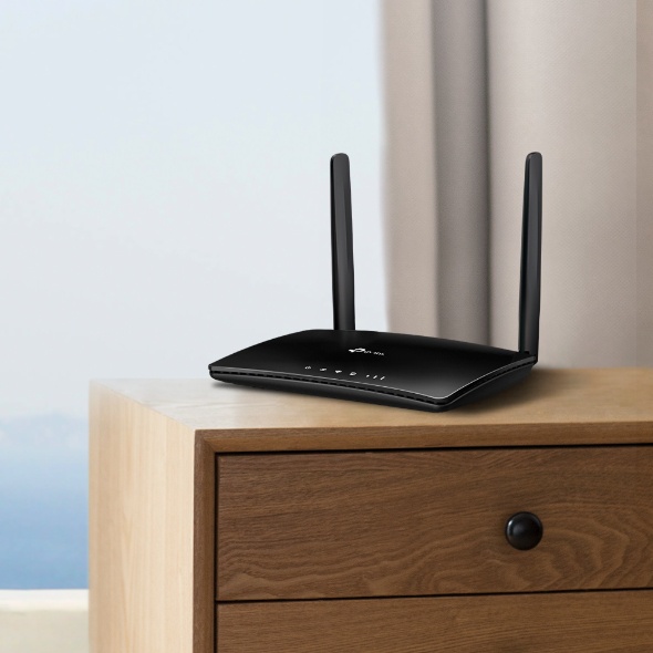 Bộ Phát Wifi 4G LTE TP-Link TL-MR6400 Chuẩn N 300Mbps - Hàng Chính Hãng