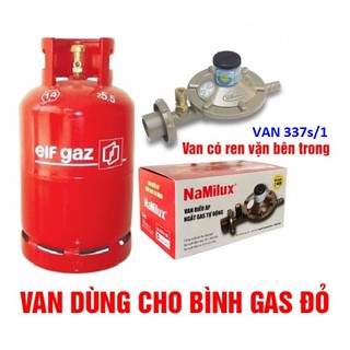 [AN TOÀN] VAN GAS NGẮT TỰ ĐỘNG NAMILUX và DÂY GA INOX SIÊU BỀN CHỐNG OXY HÓA + 2 CỔ DÊ - Hàng chính hãng
