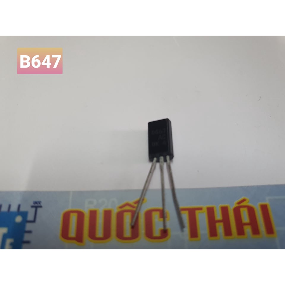 Combo 10 transistor B647