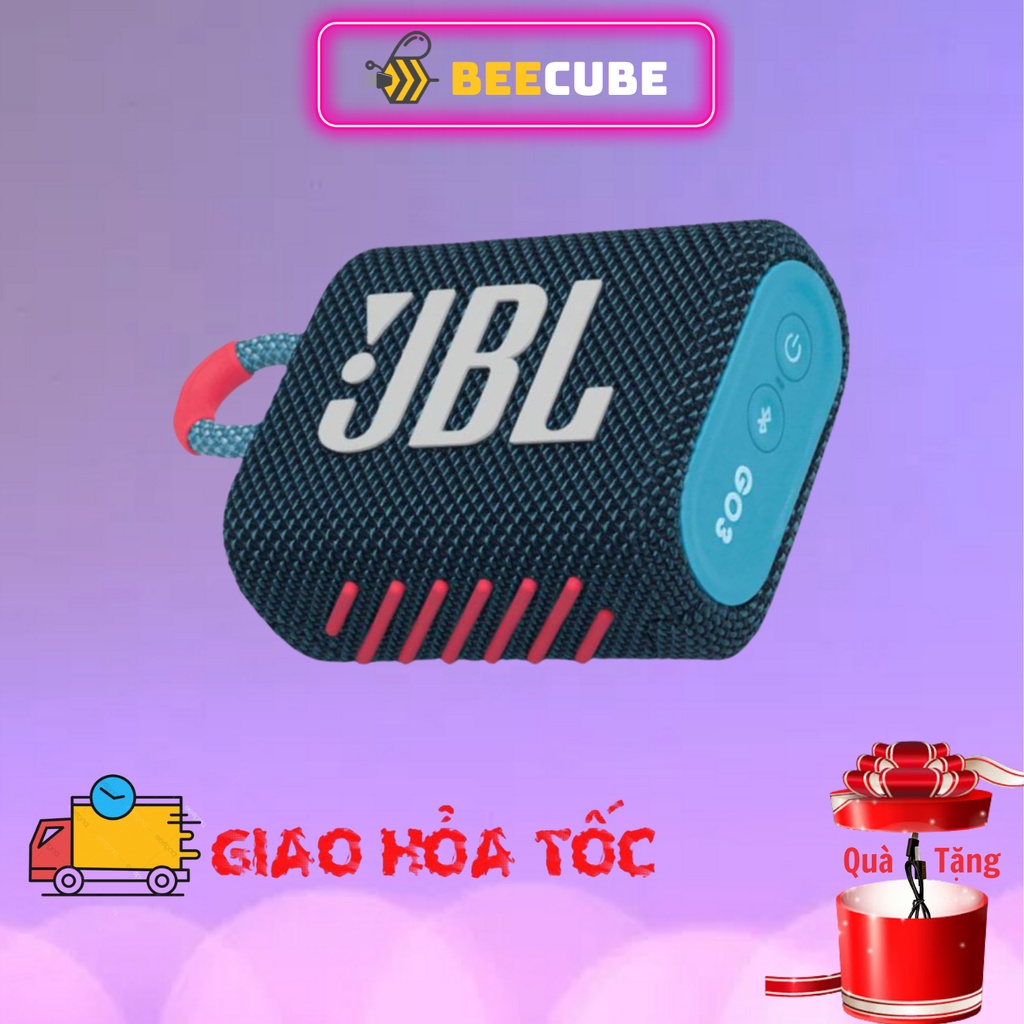 [Mã ELHACE giảm 4% đơn 300K] Loa bluetooth mini, JBL Go 3 Fullbox new 100% + Bảo hành 6 tháng