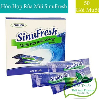 HỖN HỢP RỬA MŨI MUỐI SINUFRESH