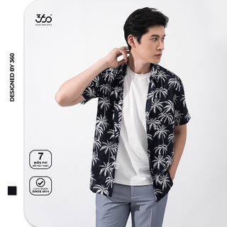 Áo sơ mi nam 360 BOUTIQUE ngắn tay họa tiết - SHNTK218-12