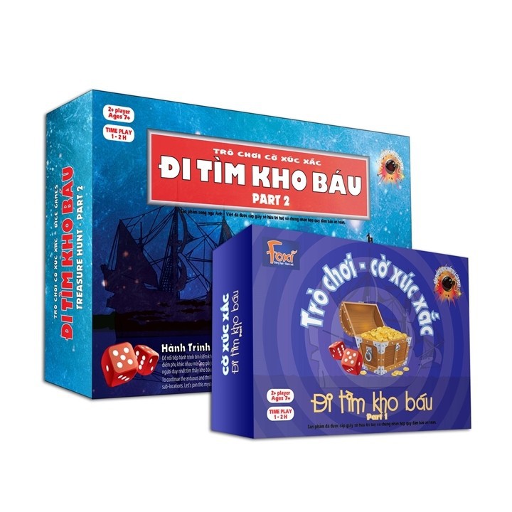 Board game-Escape From Zombie-đi tìm kho báu Foxi-trò chơi hay-gây cấn-hồi hộp và PT trí tuệ