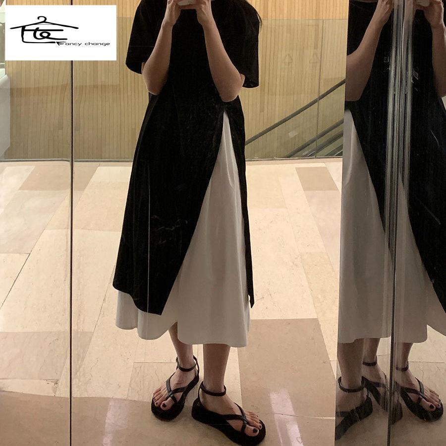 Giày Sandal Đế Phẳng Dày Dặn Nhẹ Nhàng Đơn Giản Dễ Phối Đồ Phong Cách Retro Mùa Hè Dành Cho Nữ