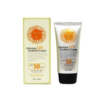 Kem Chống Nắng 3W Clinic Dành Cho Mọi Loại Da SPF50 PA+++ 70ml
