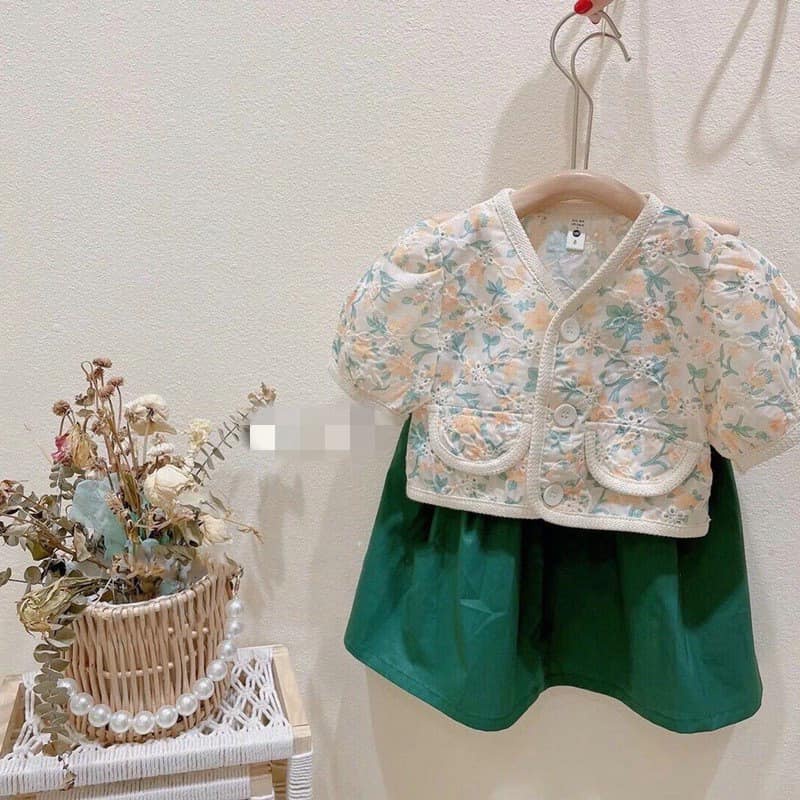 Bộ áo váy Hàn Quốc bé gái dễ thương
