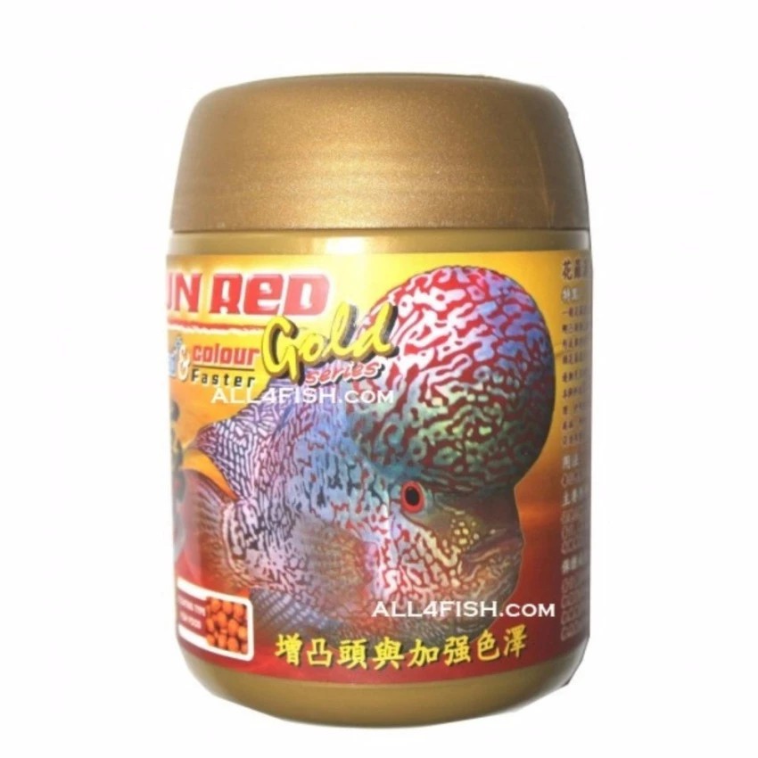 Thức ăn La Hán SUN RED GOLD 120g