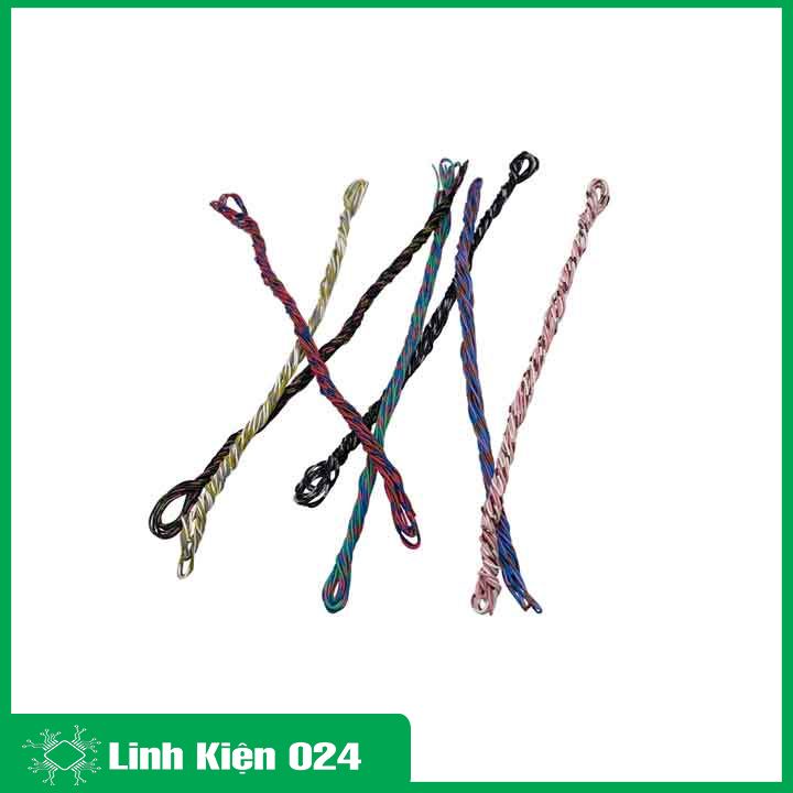 Cuộn dây câu mạch 10A lõi đơn, dài 1.5 mét chịu tải cao  màu giao ngẫu nhiên