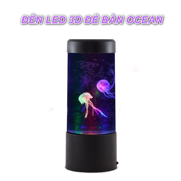 ĐÈN LED 3D ĐỂ BÀN OCEAN - Home and Garden