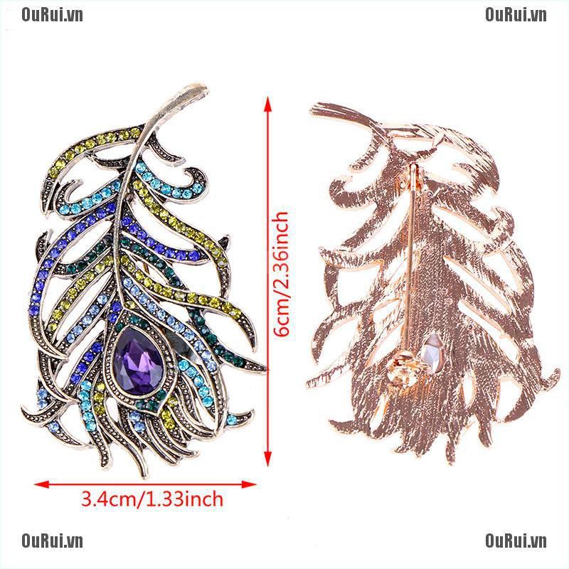 Trâm Cài Áo Lông Sang Trọng Thời Trang