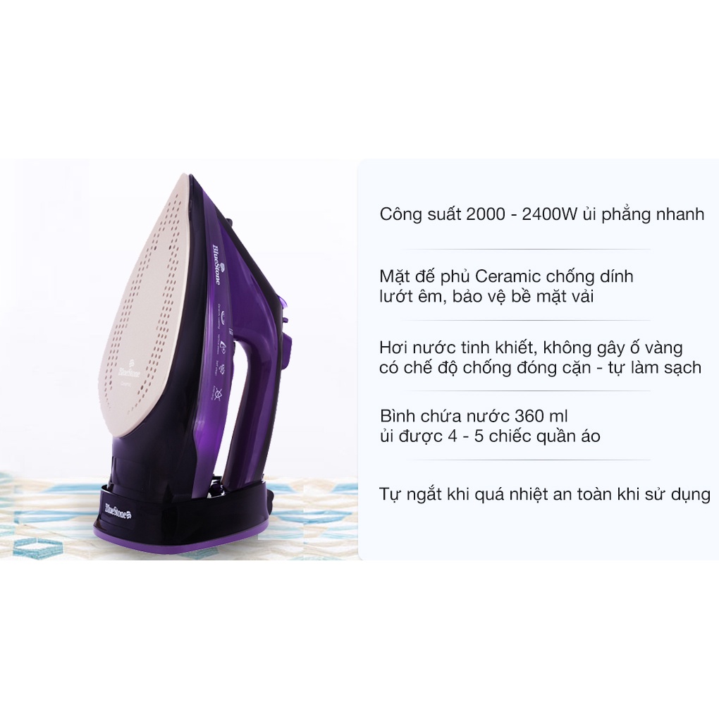 Bàn ủi hơi nước không dây Xiaomi Lofans YD-012V/Bàn Ủi Hơi Nước không dây BlueStone SIB-3854