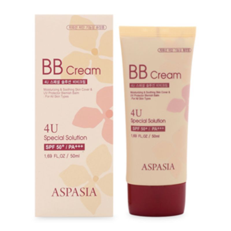 Kem nền Aspasia 4U Special B.B Solution Cream SPF 50+/PA+++ (50ml)