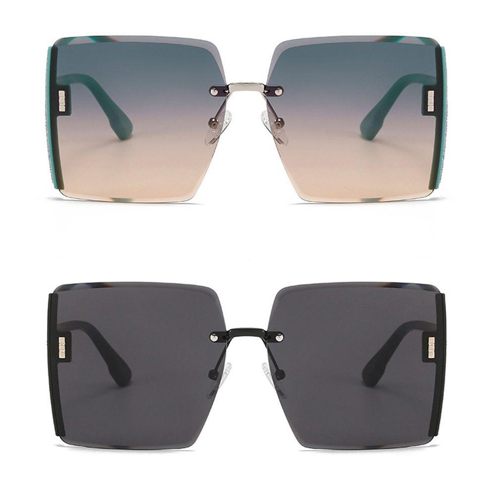 Kính Mát Chống Tia UV400 Tròng To Thời Trang Cho Nam Và Nữ