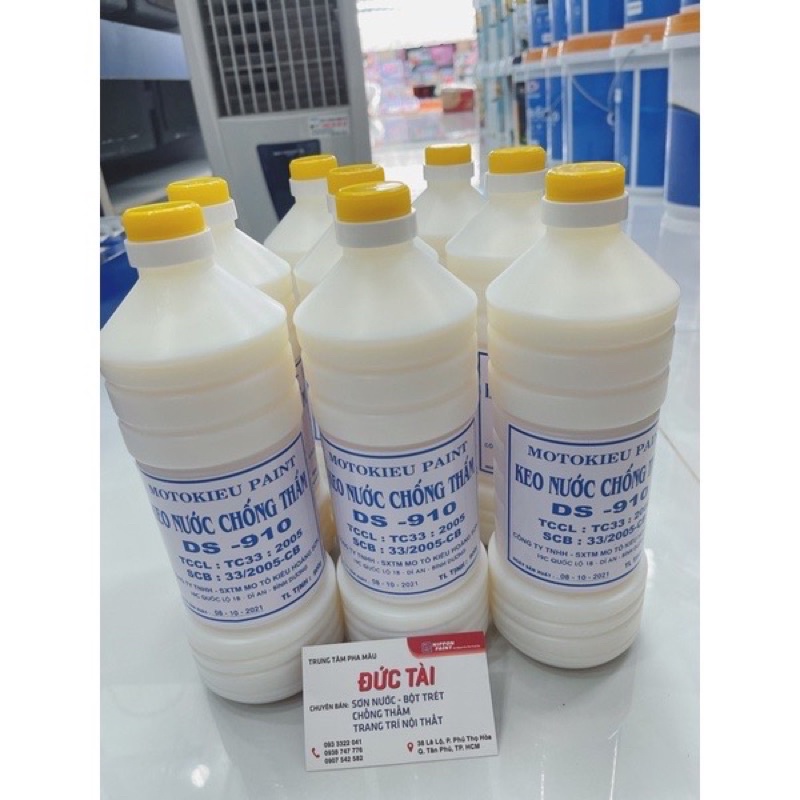 Sỉ 20 chai khách  tỉnh  keo chống  thấm Mottokieu hàng  chính hãng cty)
