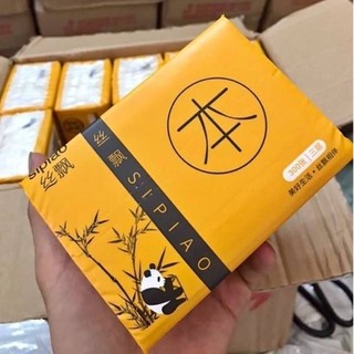giấy ăn gấu trúc sipiao hàng nội địa trung 1 gói 300 tờ