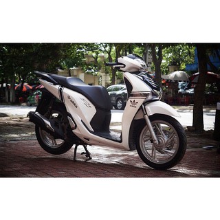 Tem Chỉ Adidas Dán Các Dòng Xe Ga : Sh 2017 -2019 , SH mode, Vision