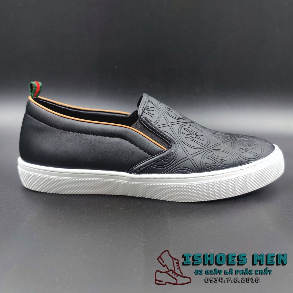 Giày Slip On GC Nam Da Bò Xịn Đế Kếp Hot Nhất Năm 2022 size 38 - 43 Full Box - Nhận Sỉ Lẻ CTV