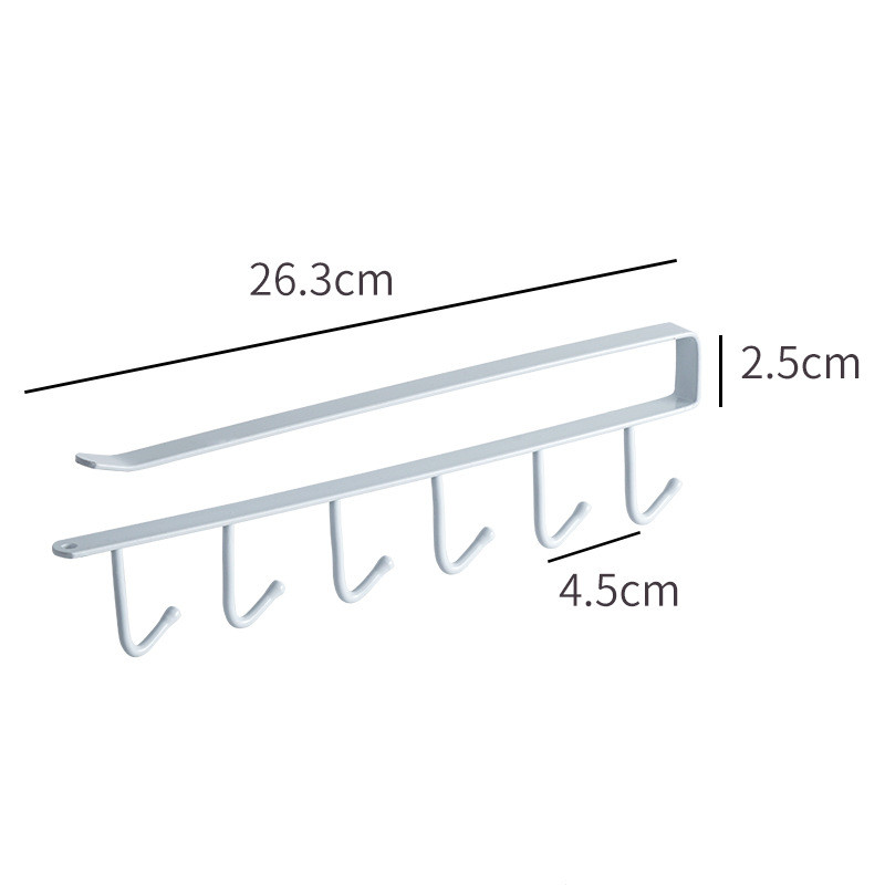 Giá Treo Đồ Dùng Nhà Bếp Gắn Tủ Chạn Tiện Lợi