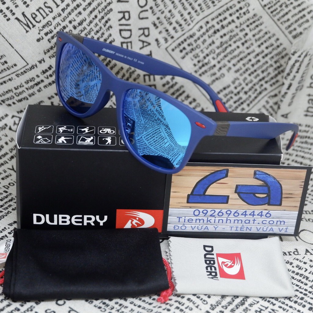 [Polarized]][FullBox] Kính râm phân cực thời trang Dubery – New Wayfare