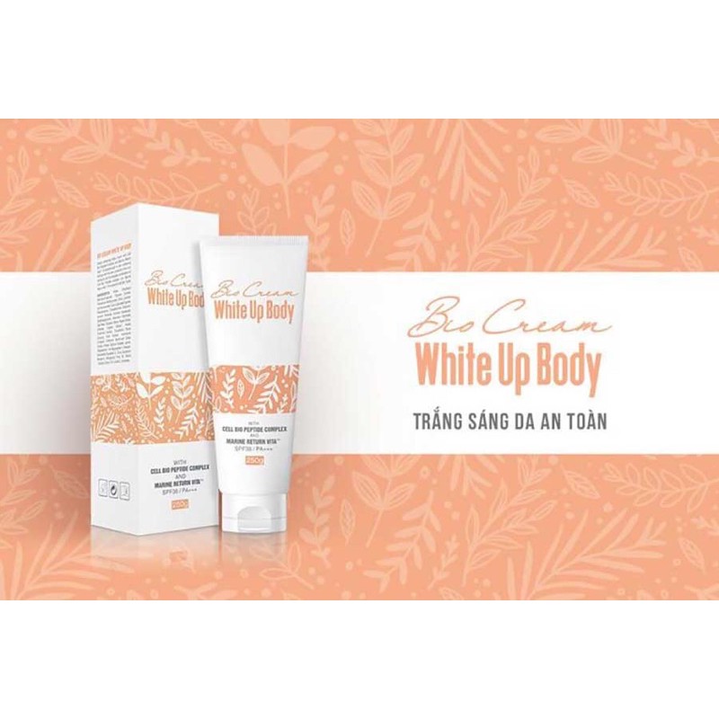 Kem Dưỡng Trắng Da  Bio Cream White Up Body