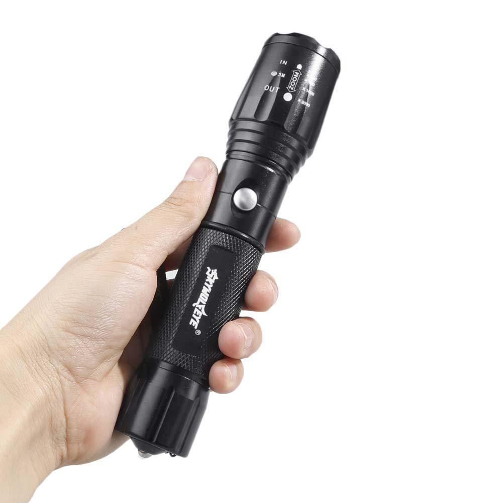 Đèn Pin LED cầm tay siêu sáng SKYWOLFEY 6000LM CREE T6