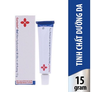 Gel giảm sẹo chứa kẽm cho vết thương hở giúp lành sẹo, mờ thâm curiosin 15g