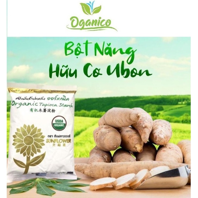 Bột Năng Hữu Cơ Thái Lan Ubon 400g