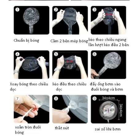 Bóng trong suốt galaxy size 18", size 24" trang trí tiệc, sinh nhật