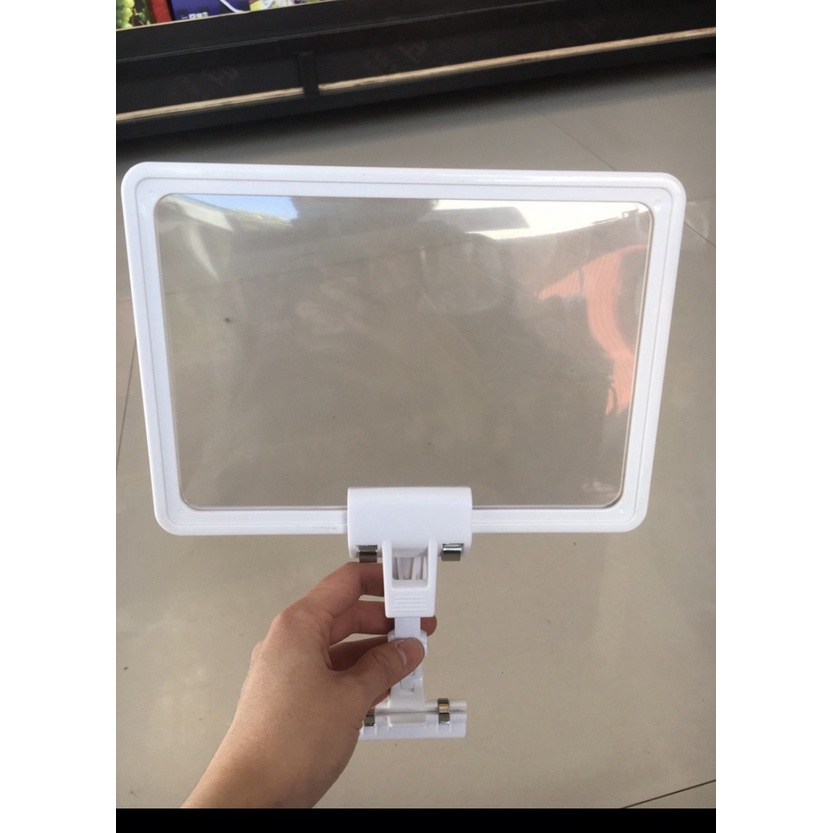 Khung bảng giá siêu thị A4, A5, A6, bảng giá băng nhựa gồm tầm PVC