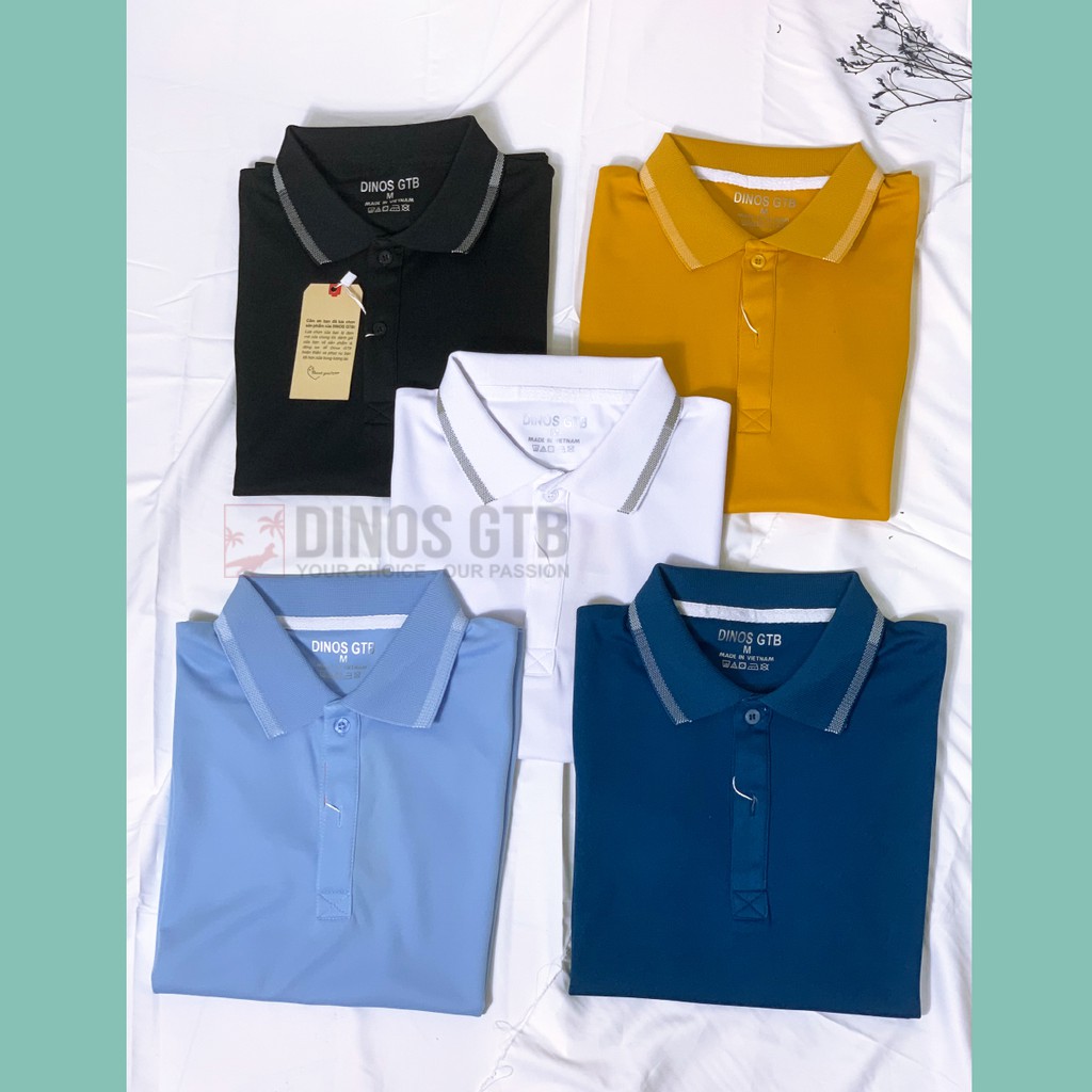 Áo Thun Polo Nữ Có Cổ Tay Ngắn Đủ Màu Vải Bamboo Cotton, Áo Thun Đồng Phục | BigBuy360 - bigbuy360.vn