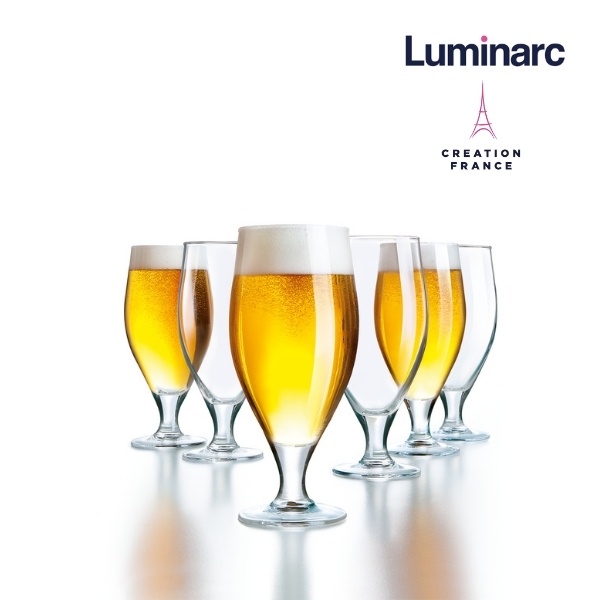 Ly Bia Có Chân Thủy Tinh Luminarc Cervoise 500ml - L9196 | Phân Phối Chính Hãng
