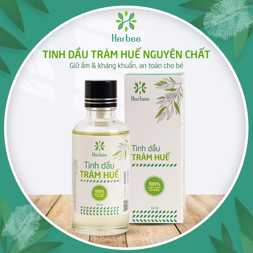 Tinh Dầu Tràm Herbee, Dầu Tràm Nguyên Chất, Giữ Ấm Cơ Thể Khi Trời Lạnh