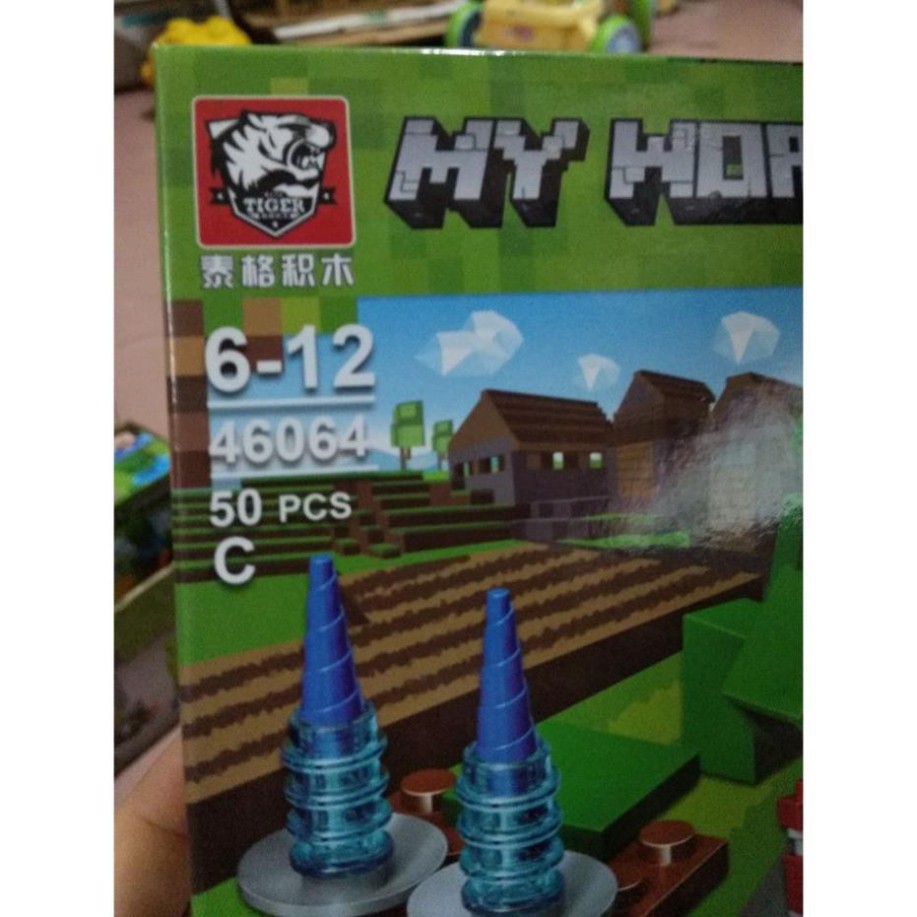 Bộ đồ chơi xếp hình Lego minecraft My World