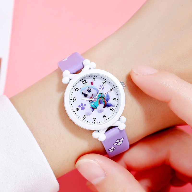 Đồng hồ đeo tay chống thấm nước họa tiết hoạt hình Paw Patrol dành cho trẻ em