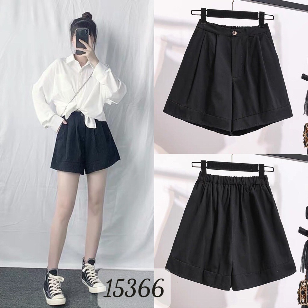 Quần BIG SIZE short váy sau lưng thun 2 túi 15366