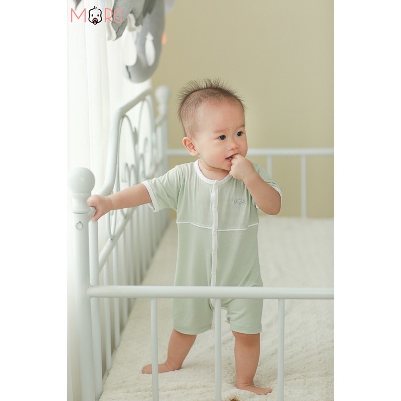 Body cho bé hãng Moro Việt Nam( Vải gỗ sồi)