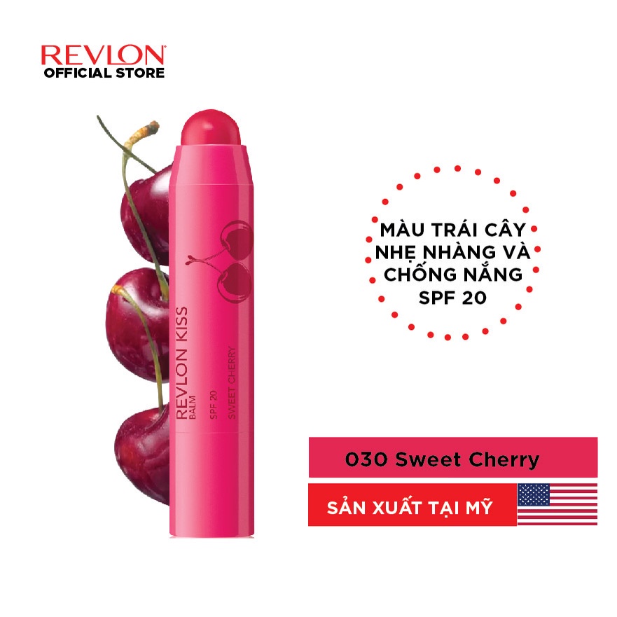 Son dưỡng môi có màu - Revlon Kiss Balm 2.6g