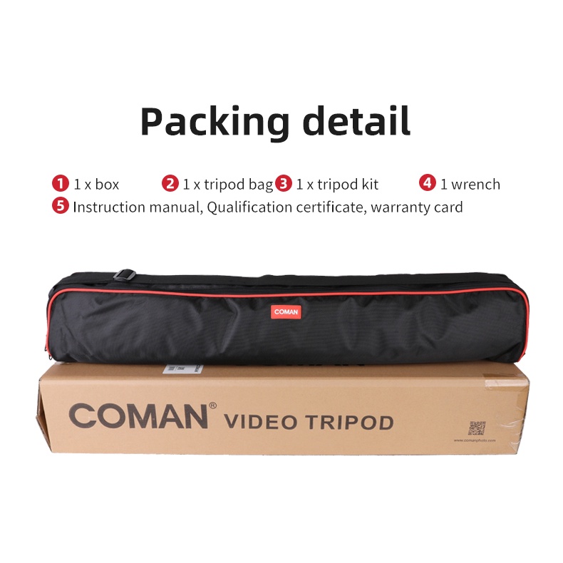 Chân máy quay Coman DF16LQ5S