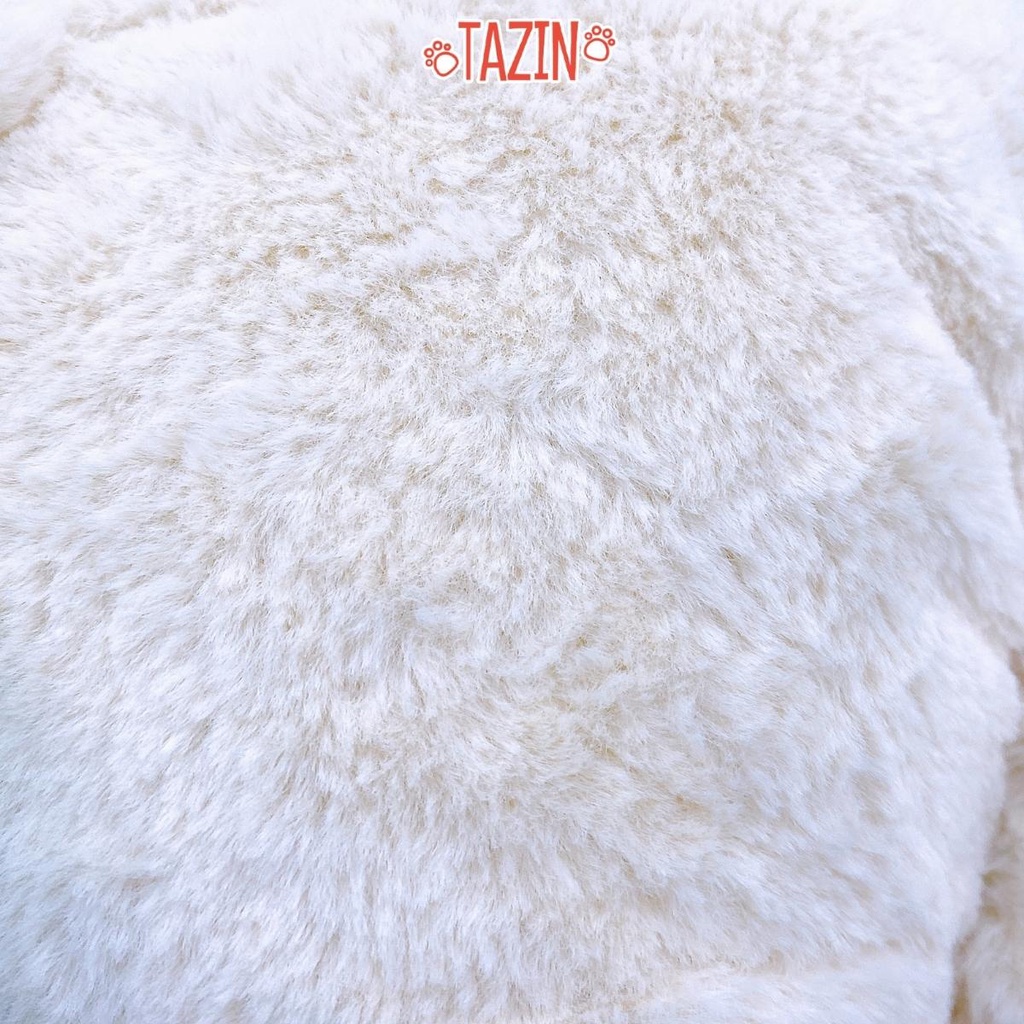 Gấu Bông Mèo Ôm Quả Bơ Cute, Chất Vải Nhung Và Bông Gòn Cao Cấp Tazin