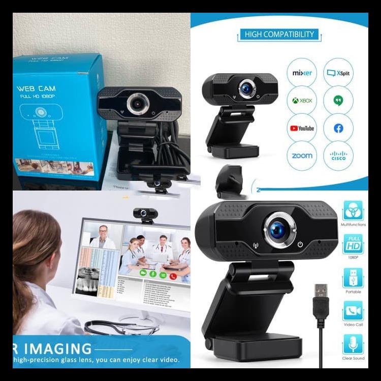 Webcam V8 Z07 Full Hd 1080P Hd 1080P - X6 kèm micro | BigBuy360 - bigbuy360.vn