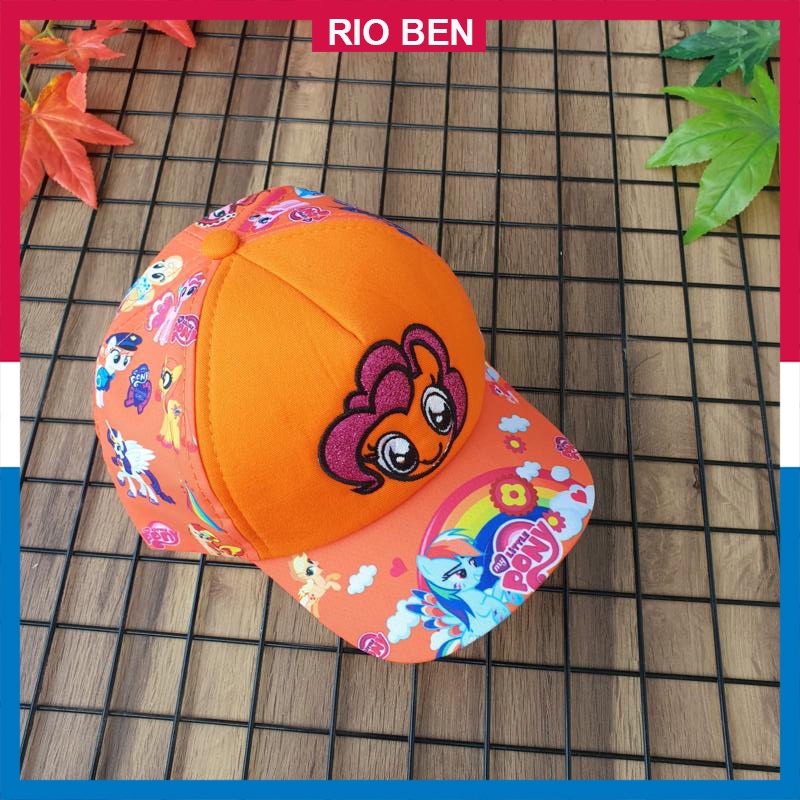 Nón cho bé nhỏ thêu hình dễ thương, bé từ 1-3 tuổi RBN023