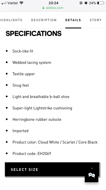 Thanh lý Giày Adidas Dame 6