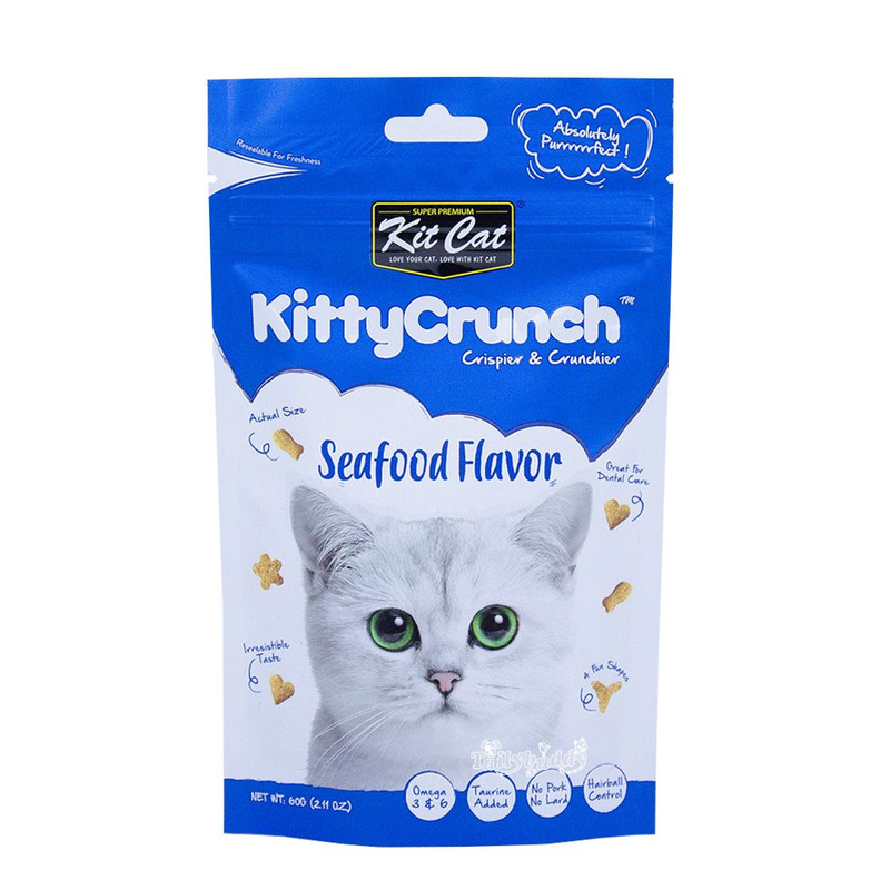 [Rẻ vô địch] [Có sẵn] Bánh thưởng ăn vặt cho mèo KitCat KittyCrunch 60gr