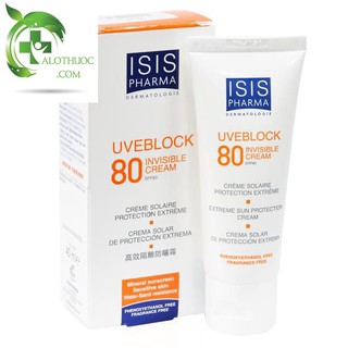 Kem chống nắng Uveblock 80 chính hãng Isis Pharma